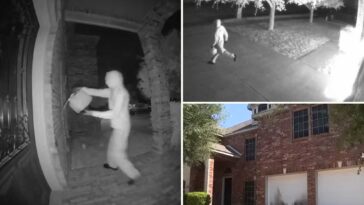 texas-family-of-6,-including-2-children,-narrowly-escape-house-fire-set-by-hooded-arsonist-while-they-slept