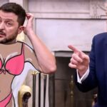inappropriate?-zelenskyy-shows-up-to-negotiations-in-novelty-bikini-t-shirt