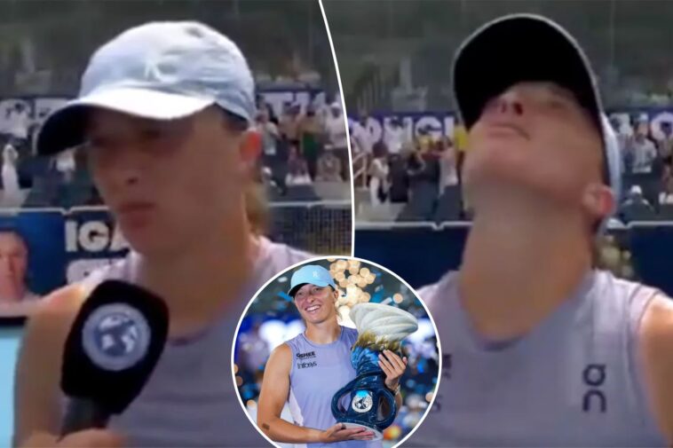 iga-swiatek-interview-takes-awkward-turn-after-win:-‘probably-me-spitting-on-you’
