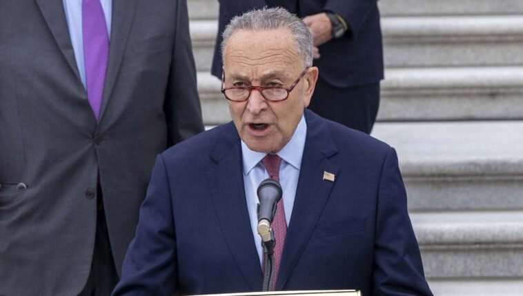 chuck-schumer-said-he’s-never-felt-in-danger-walking-in-dc-and-neither-have-his-ten-bodyguards