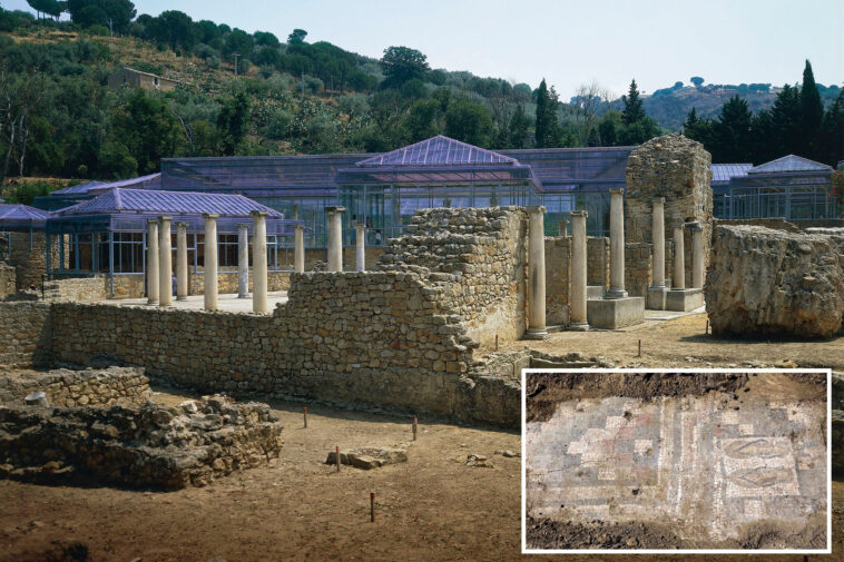 ancient-roman-mosaic-in-sicily-reveals-‘extraordinary’-find-resembling-modern-footwear