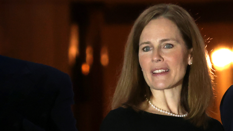 justice-barrett-teases-new-memoir-in-abrupt-conference-exit