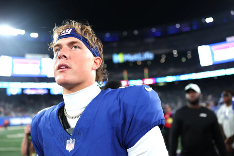 from-surprise-snaps-to-voicenotes,-jaxson-dart-is-finding-his-way-in-crowded-giants-qb-room