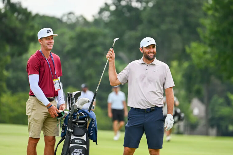 fedexcup-playoffs:-scottie-scheffler’s-caddie-returns-for-tour-championship-after-absence