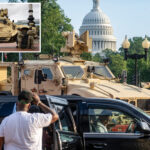 national-guard-vehicle-collides-with-civilian-car,-traps-one-person-near-us-capitol