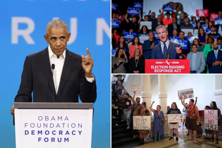 obama-says-newsom’s-calif.-redistricting-plan-is-‘responsible’-as-texas-gop-pushes-new-maps