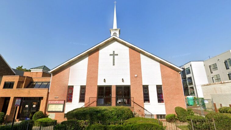 rocks-hurled-through-dc-church’s-stained-glass-windows,-car-destroyed-as-federal-crime-crackdown-continues