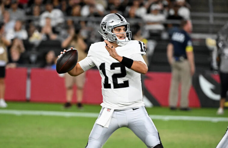 raiders-qb-aidan-o’connell-expected-to-miss-6-8-weeks-with-fractured-right-wrist