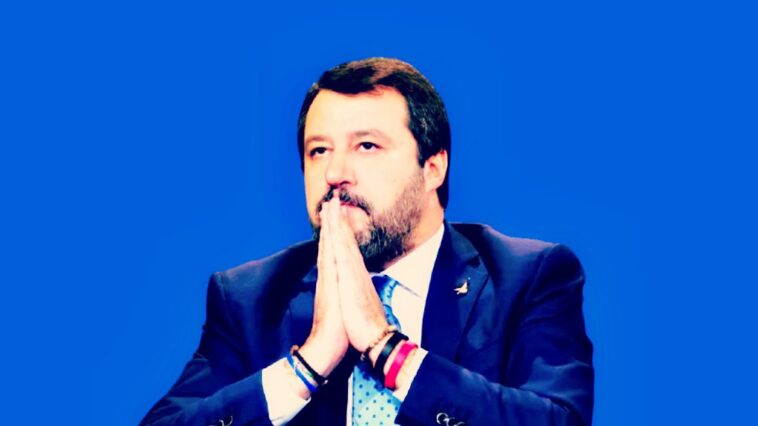 ‘put-your-helmet-on’:-italian-deputy-pm-salvini-ridicules-macron’s-plan-to-send-‘peacekeeping’-troops-to-ukraine-–-french-president-summons-italian-ambassador-(video)