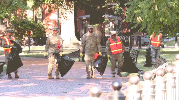 dc-launches-‘we-the-people’-campaign-while-national-guard-patrols-streets,-picks-up-trash