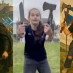 spectacular-pictures:-scottish-girl-arrested-for-wielding-axe,-knife-to-protect-sister-from-immigrant-officially-becomes-legend