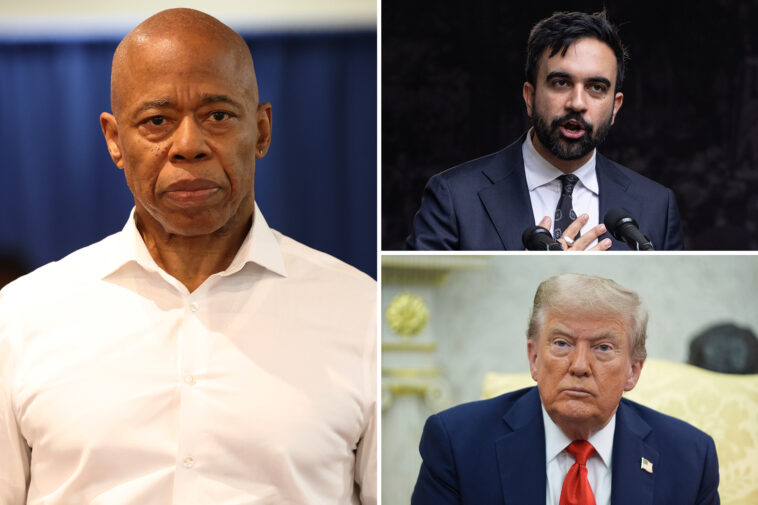 eric-adams,-white-house-in-talks-over-trump-admin-job-—-as-pressure-mounts-for-nyc-mayoral-candidates-to-sink-zohran-mamdani:-sources