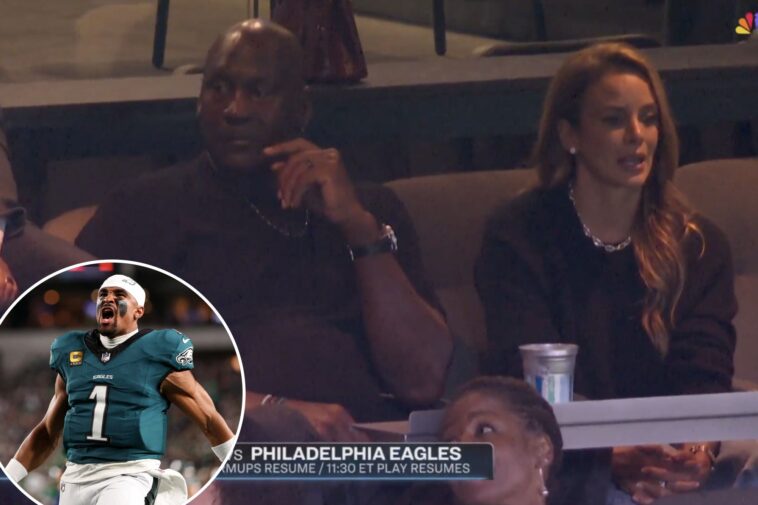 why-michael-jordan-and-his-wife-were-special-guests-of-jalen-hurts-at-eagles’-season-opening-win