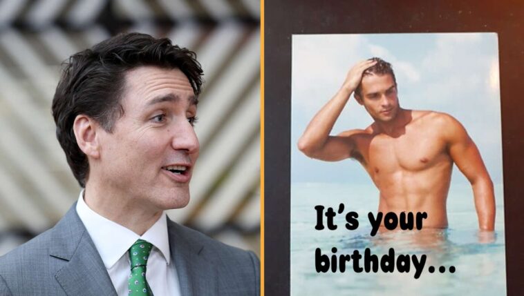 media-uncovers-hot-hunk-birthday-card-trump-sent-to-justin-trudeau