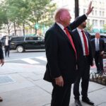 the-codfather:-trump-serves-up-cold-stare-while-code-pink-flounders-at-dc.-seafood-spot