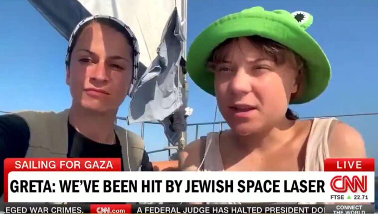 greta-thunberg-reports-flotilla-struck-by-jewish-space-laser
