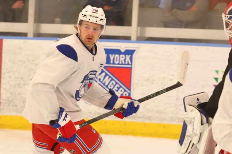 brennan-othmann-enters-his-fifth-rangers-rookie-camp-a-new-man-—-with-the-clock-ticking