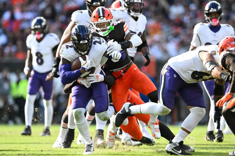browns’-grant-delpit-says-derrick-henry-is-‘not-hard’-to-tackle;-henry-says-‘we’ll-see-on-sunday’