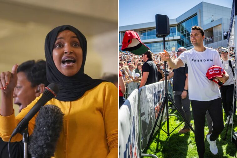 ilhan-omar-cruelly-stomps-on-charlie-kirk’s-legacy:-‘full-of-s—‘