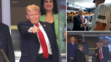 trump-cheered-on-at-yankee-stadium-by-fans-—-accurately-predicts-victory:-‘you’re-gonna-win’