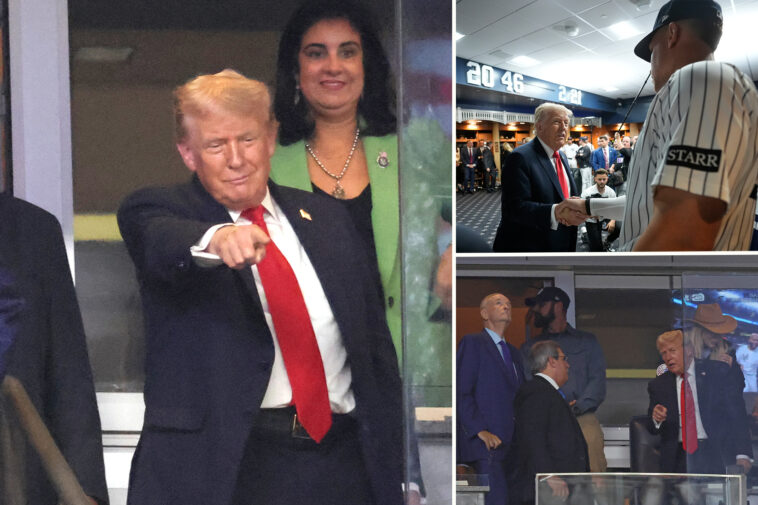 trump-cheered-on-at-yankee-stadium-by-fans-—-accurately-predicts-victory:-‘you’re-gonna-win’
