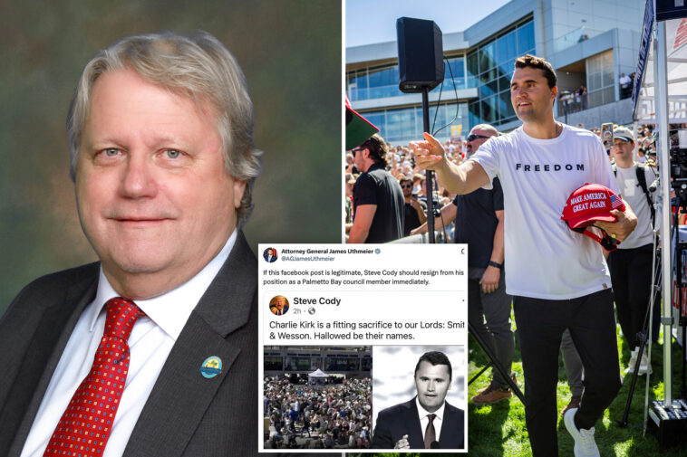 florida-dem-lawmaker-faces-demands-to-resign-after-calling-charlie-kirk-‘fitting-sacrifice-to-our-lords:-smith-&-wesson’
