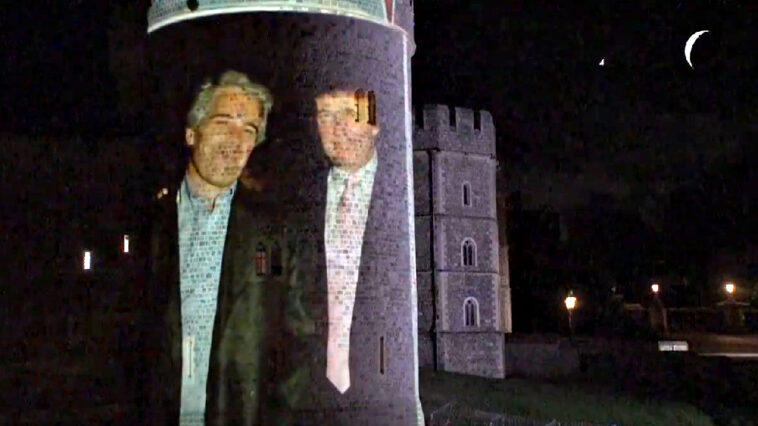 four-people-arrested-in-the-uk-for-projecting-images-of-trump-and-epstein-in-the-walls-of-windsor-castle-as-the-state-visit-begins-(video)
