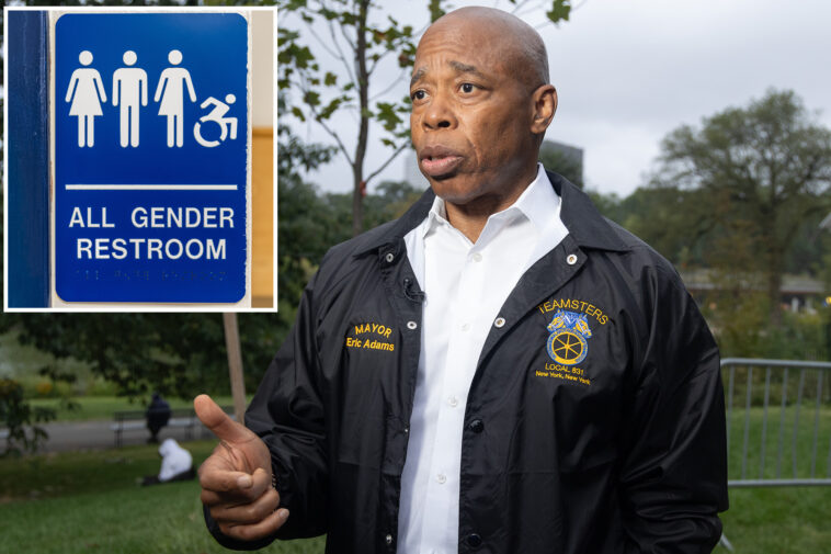mayor-adams-goes-on-bizarre,-anti-dsa-rant-on-campaign-trail:-‘i’m-not-for-boys-going-into-the-same-bathroom-with-little-girls’