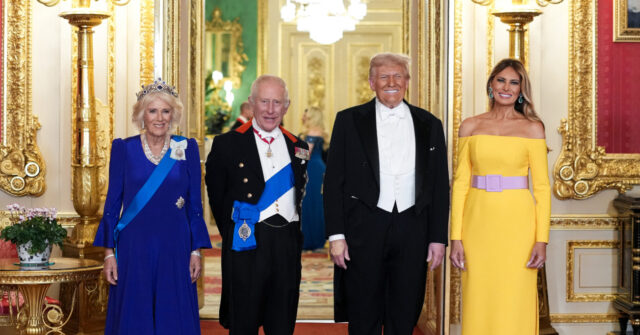 pictures:-royal-banquet-given-in-honour-of-president-trump,-melania,-highlight-of-state-visit-to-britain