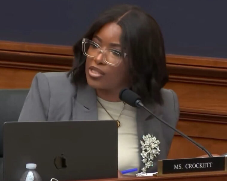 thicko-rep.-jasmine-crockett-insists-committing-crimes-‘doesn’t-make-you-a-criminal’-(video)