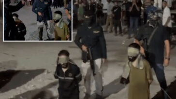 hamas-terrorists-murder-3-palestinians-in-gaza-for-‘collaborating’-with-israel-in-sickening-public-execution-in-front-of-cheering-crowd