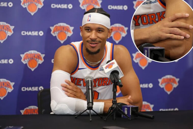 josh-hart’s-surgically-repaired-finger-remains-a-knicks-concern-with-few-options