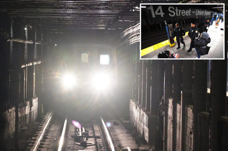 off-duty-nyc-cop-pushed-onto-l-train-subway-tracks-by-homeless-man:-police-sources
