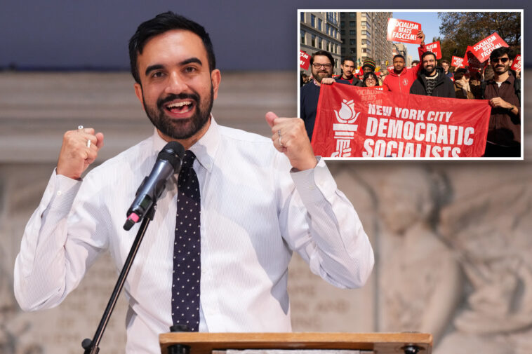 nyc-dsa-takes-credit-for-zohran-mamdani’s-primary-win-as-mayoral-hopeful-stays-mum-on-group’s-radical-views