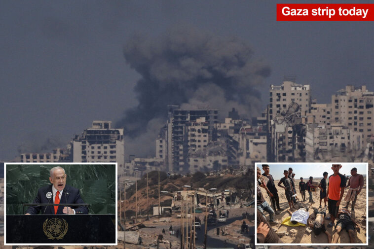 netanyahu-shrugs-off-un-walkout,-says-israel-must-‘finish-the-job’-against-hamas-in-gaza-during-blistering-un-address