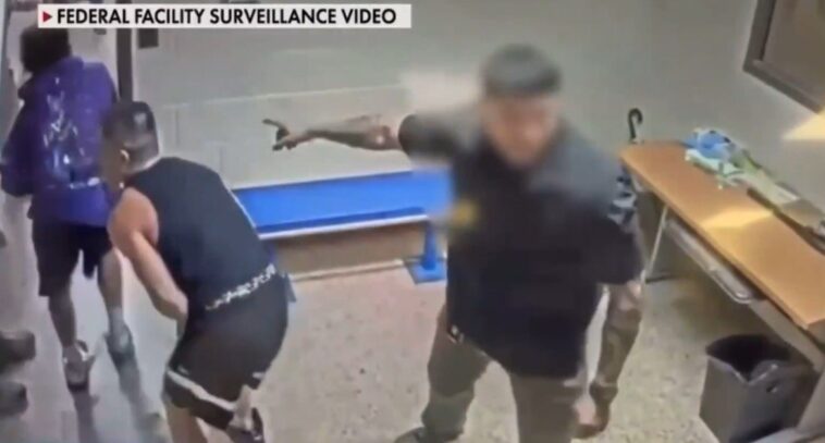 new:-surveillance-footage-of-dallas-ice-shooting-shows-heroic-agents-taking-cover-and-helping-detainees-amid-barrage-of-bullets-(video)