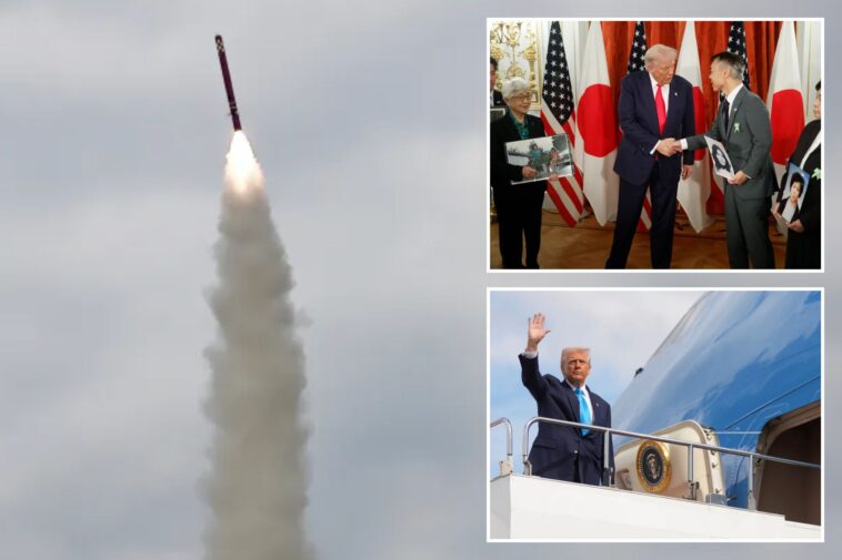 north-korea-boasts-missile-test-firings-as-trump-makes-south-korea-visit