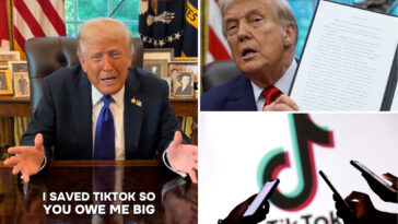 trump-returns-to-tiktok,-tells-gen-z-they-‘owe-me-big’-for-saving-it