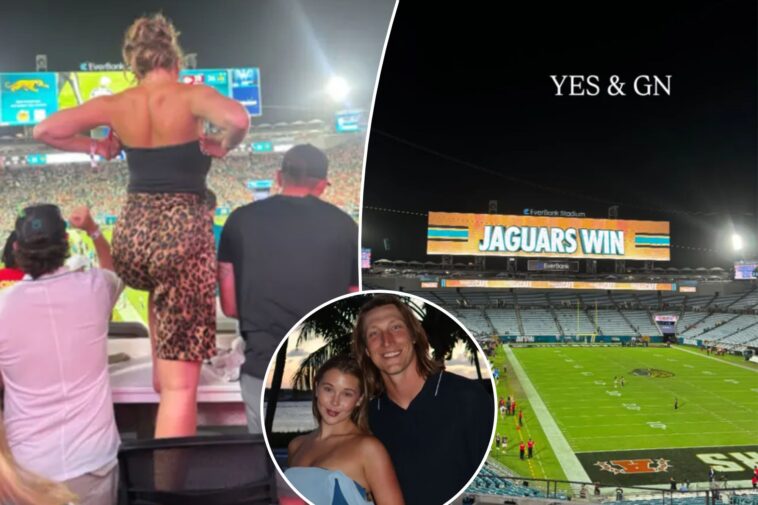 trevor-lawrence’s-wife-climbs-on-table-to-see-wild-final-seconds-of-jaguars-win