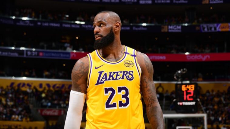 lebron-out-3-4-weeks,-set-to-miss-lakers-opener