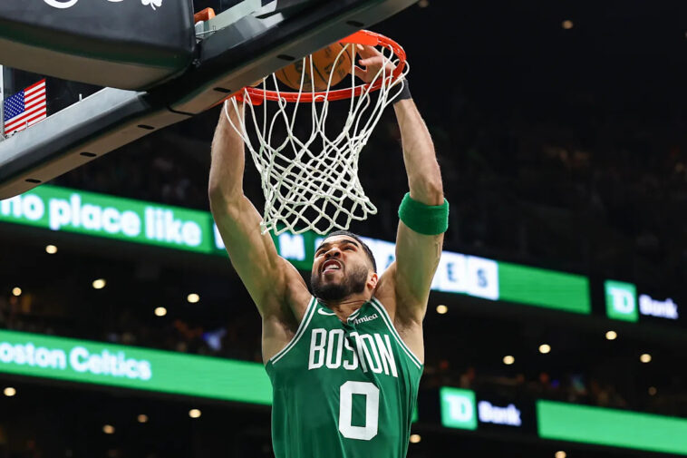 jayson-tatum-injury-update:-celtics-star-already-able-to-dunk-just-months-after-tearing-achilles