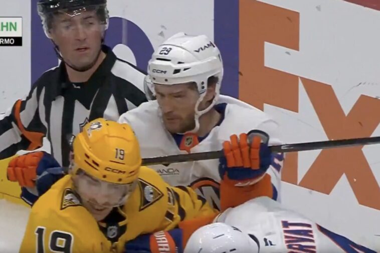 islanders’-jonathan-drouin-suspended-for-cross-check-at-end-of-opening-night-loss