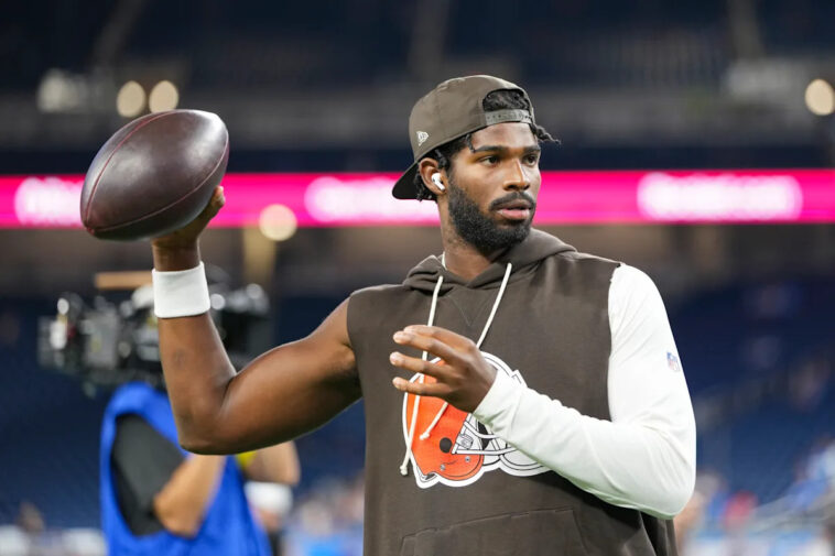shedeur-sanders-to-serve-as-browns’-backup-quarterback-against-steelers-in-week-6