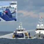 chinese-coast-guard-fires-water-cannon,-rams-philippine-vessel-off-island-in-south-china-sea