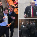 far-left-politician-thrown-out-after-interrupting-trump’s-address-to-israel’s-parliament