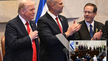 president-trump-hailed-as-a-‘colossus’-and-‘giant-of-jewish-history’-during-address-in-israeli-parliament