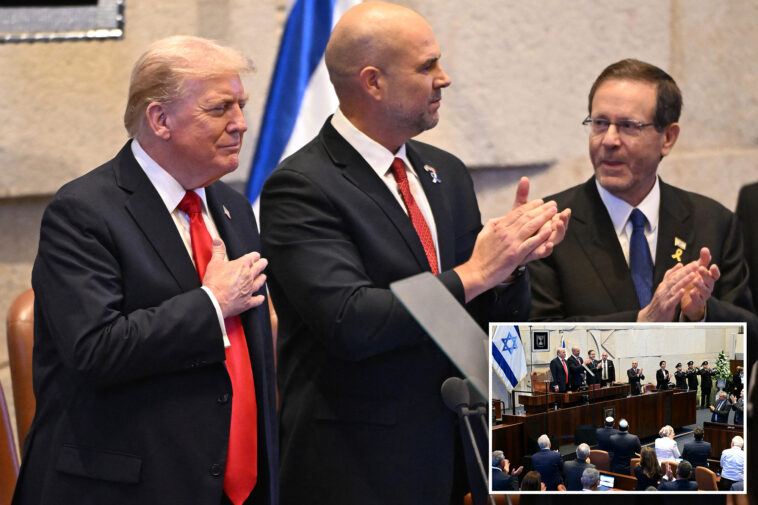 president-trump-hailed-as-a-‘colossus’-and-‘giant-of-jewish-history’-during-address-in-israeli-parliament