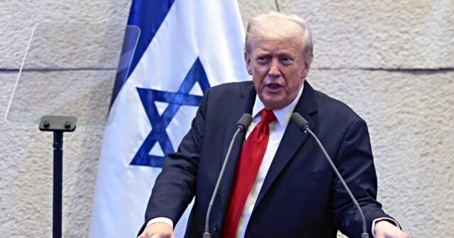 trump-at-knesset:-‘the-forces-of-chaos,-terror’-in-middle-east-are-‘totally-defeated’