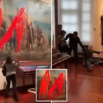 climate-activists-hurl-red-paint-at-christopher-columbus-mural-in-caught-on-video-vandalism