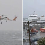 coast-guard-rescues-man-stranded-off-cape-cod-after-ferry-passengers-spot-him-floundering-in-water-during-nor’easter